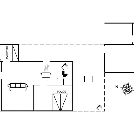 Semesterbostad Mirkka - 200m From The Sea By Interhome Glesborg